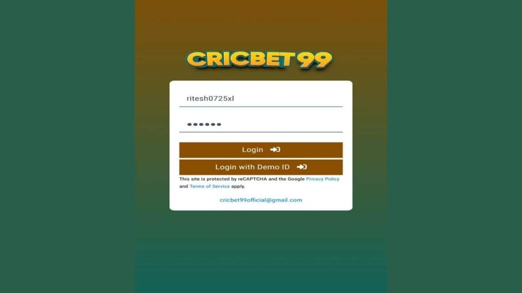 Cricbet99 Login